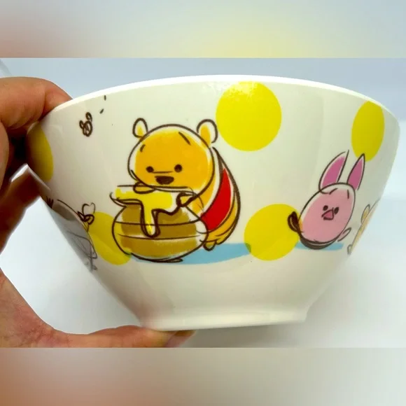 Disney Meal Time Magic Winnie the Pooh & Friends Tsum Tsum Bowl, NWT. - Picture 2 of 4